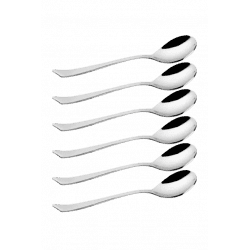 Prabha Monalisa Coffee Spoon Set | 12cm | Stainless Steel