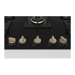 Bosch Built in Gas Hob | 5 Burner | Auto Ignition 90 cm | Black | PNV9B6G20I