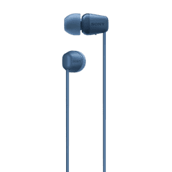 Sony WI-C100 Wireless Neckband | Splash Proof | Blue