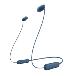 Sony WI-C100 Wireless Neckband | Splash Proof | Blue