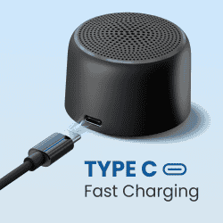 Portronics Pico Mini HD Sound Portable Bluetooth Speaker | 5W | Black