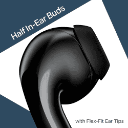 Boat Airdopes Beat Earphones | 13mm Drivers | Black