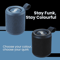 Portronics SoundDrum P Portable Bluetooth Speaker 20W | POR 1579 | Multicolor