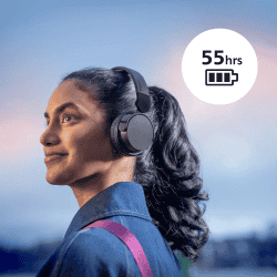 Philips Foldable Headphones | 32mm Neodynamic Drivers | Blue | TAH4209BL/00