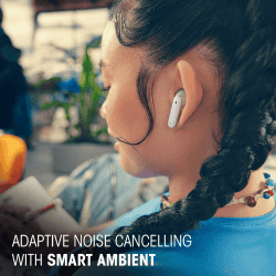 JBL Tune Flex 2 ANC Earbuds | Spatial Sound | Black | JBLTFLEX2BLK