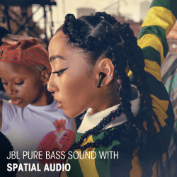 JBL Tune Flex 2 ANC Earbuds | Spatial Sound | Black | JBLTFLEX2BLK