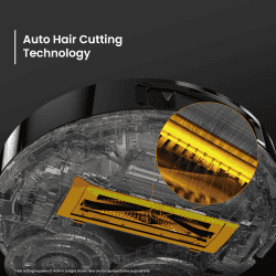 Eureka Forbes Smartclean Fully Automatic Robotic Vacuum Cleaner | Germguard | AI Visual Sensor | GVCDFSCFA00000