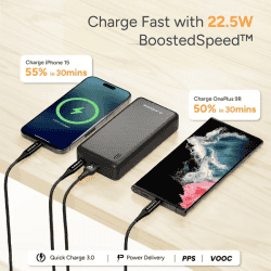 Ambrane Xtreme 20K Power Bank | 20000mAh | Black