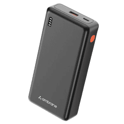 Ambrane Xtreme 20K Power Bank | 20000mAh | Black