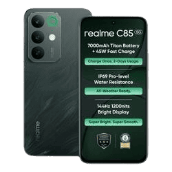 Realme C85 5G  | 4 GB | 128 GB | Peacock Green