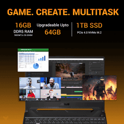 Asus TUF Gaming A15 Gaming Laptop | AMD Ryzen 7 7445HS | 16GB | 1TB | FA506NCG-HN251WS