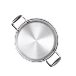 Milton Pro Cook Triply Stainless Steel Casserole | With Lid 24 cm