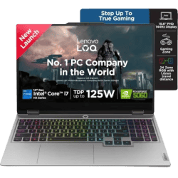 Lenovo LOQ 2025 Gaming Laptop | 14th Gen Core i7 | 32GB | 1TB SSD | Win11 | 8GB RTX 5060 | 83JE00U3IN