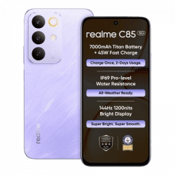Realme C85 5G  | 4 GB | 128 GB | Parrot Purple