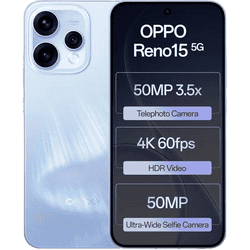 OPPO Reno15 | 5G | 8 GB | 256 GB | Aurora Blue
