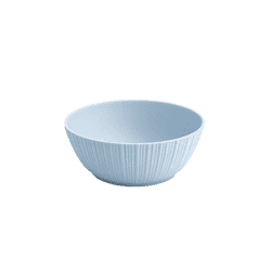 VOLA Vogue Coupe Bowl | Set of 2 | Elegant Ceramic Fine Porcelain Bowls | Sky