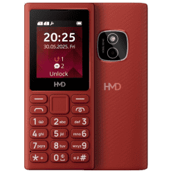 HMD 102 4G | Type C Fast Charging | Rear Camera | Red