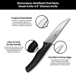 Richardson Sheffield Chef Mate Steak Knife | 4.5"