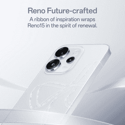 Oppo Reno15Pro mini 5G | 12GB | 256GB | Glacier White