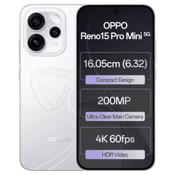 Oppo Reno15Pro mini 5G | 12GB | 256GB | Glacier White