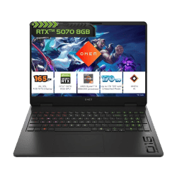 HP Omen  Gaming Laptop | AMD Ryzen 9 8940HX | 24GB DDR5 | 1TB SSD | 8GB RTX 5070 | Black | 16-ap0182AX