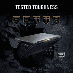 Asus TUF Gaming F16 Gaming Laptop | Intel Core 5 Processor 210H | 16 GB | 512 GB SSD | 6 GB GDDR6 NVIDIA GeForce 3050 | Mecha Gray | FX607VJB-RL179WS