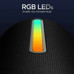 Boat Stone 352 Pro Portable Bluetooth Speaker | 14W boAt Signature Sound | RGB LEDs | Raging Black