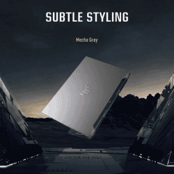 Asus TUF Gaming F16 Gaming Laptop | Intel Core 5 Processor 210H | 16 GB | 512 GB SSD | 6 GB GDDR6 NVIDIA GeForce 3050 | Mecha Gray | FX607VJB-RL179WS