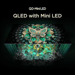 TCL 4K Ultra HD Smart QD-Mini LED Google TV | 139 cm (55 inches) | Black | 55C6K