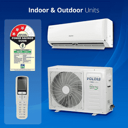 Voltas Inverter Split AC | 1.5 Ton | 3 Star | 183INV Vectra Zen Silver