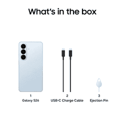 Samsung Galaxy S26 5G | 12GB | 256GB | Sky Blue