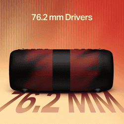 Boat Stone 1200 Pro Bluetooth Speaker | 60W | 76.2mm Drivers | Twilight Black