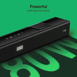 Boat Aavante Octave Plus  Soundbar | 80W Audio | Premium Black