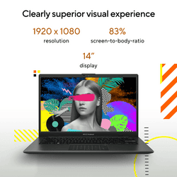 ASUS Vivobook Go 14 Student Laptop | AMD Ryzen 5 7520U | 16GB | 512GB | AMD Radeon Graphics | Mixed Black | E1404FA-EB2542WS