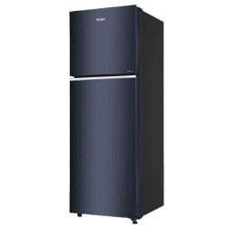 Haier Frost Free Double Door Refrigerator Flat Door | 268L | 2 Star | Graphite Black | HRF-3182IBGKA-P