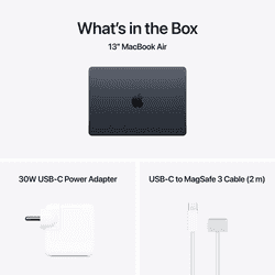 Apple MacBook Air M5 | 13.6 inch | 16 GB | 1 TB SSD | Midnight | MDHF4HN/A