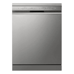 LG Dishwasher | 15 Place Settings | Front Control Panel | Prime Silver