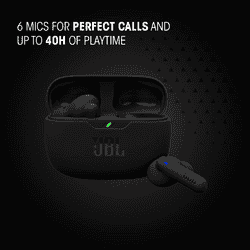 JBL Wave Beam 2 ANC  Earbuds | Black | JBLWBEAM2BLK