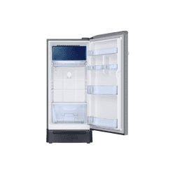 Samsung Direct-Cool Single Door Refrigerator | 189 L | 5 Star | Single Touch Defrost | Elegant Inox | RR21H2H25S8/HL