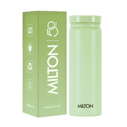 Milton Minimate 300 Thermosteel Water Bottle | Vacuum Insulated Flask | Hot & Cold | Multicolors