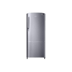 Samsung Direct-Cool Single Door Refrigerator | 183 L | 4 Star | Elegant Inox | RR20H2724S8/NL