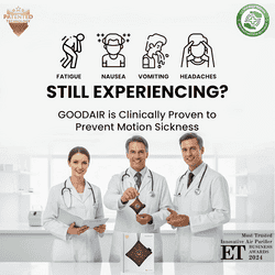 GOODAIR 3.0 Premium Car Air Purifier | Non-electric | Romantic Coffee