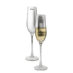 Treo Exotica Wave Champagne Glass | 190 ml | Pack of 2