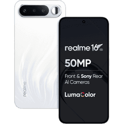 realme 16 5G | 8 GB | 128 GB | Air White