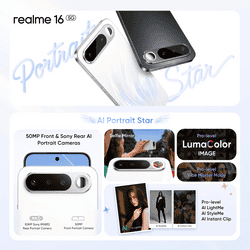 realme 16 5G | 8 GB | 128 GB | Air White