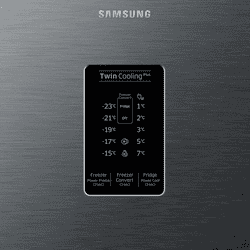Samsung Frost Free Double Door Convertible Refrigerator | 301 L | 2 Star | Luxe Black | 2026 Model | RT31H4522BX/HL