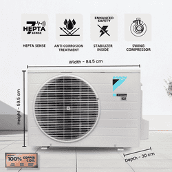 Daikin Inverter Split AC | 1.8 Ton | 3 Star | White | 2026 | FTKL60XV16VAA
