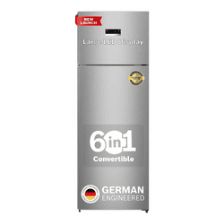 Bosch Frost Free Double Door Refrigerator | 368L | 2 Star | 6-in-1 Convertible Storage Modes | 2026 Model | Fine Steel | CTC39S22VI