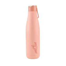 Milton Fame 600 Thermosteel Water Bottle | Leak Proof Lid | Vacuum Insulated | Multicolors