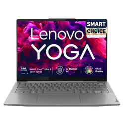 Lenovo Yoga Slim 7 Laptop | Intel Core Ultra 9 185H | 32GB | 1TB | 14"(35.5cm | Windows 11 Home | Luna Grey | 83CV00B3IN
